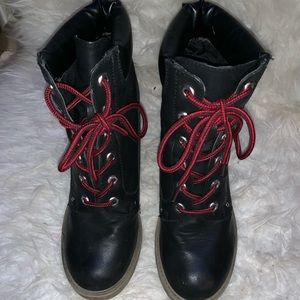 Black High Heal Boots
